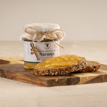 Mermelada de naranja ecológica con sirope de ágave