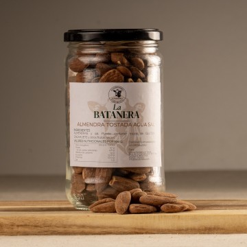 Almendra tostada aguasal 300g