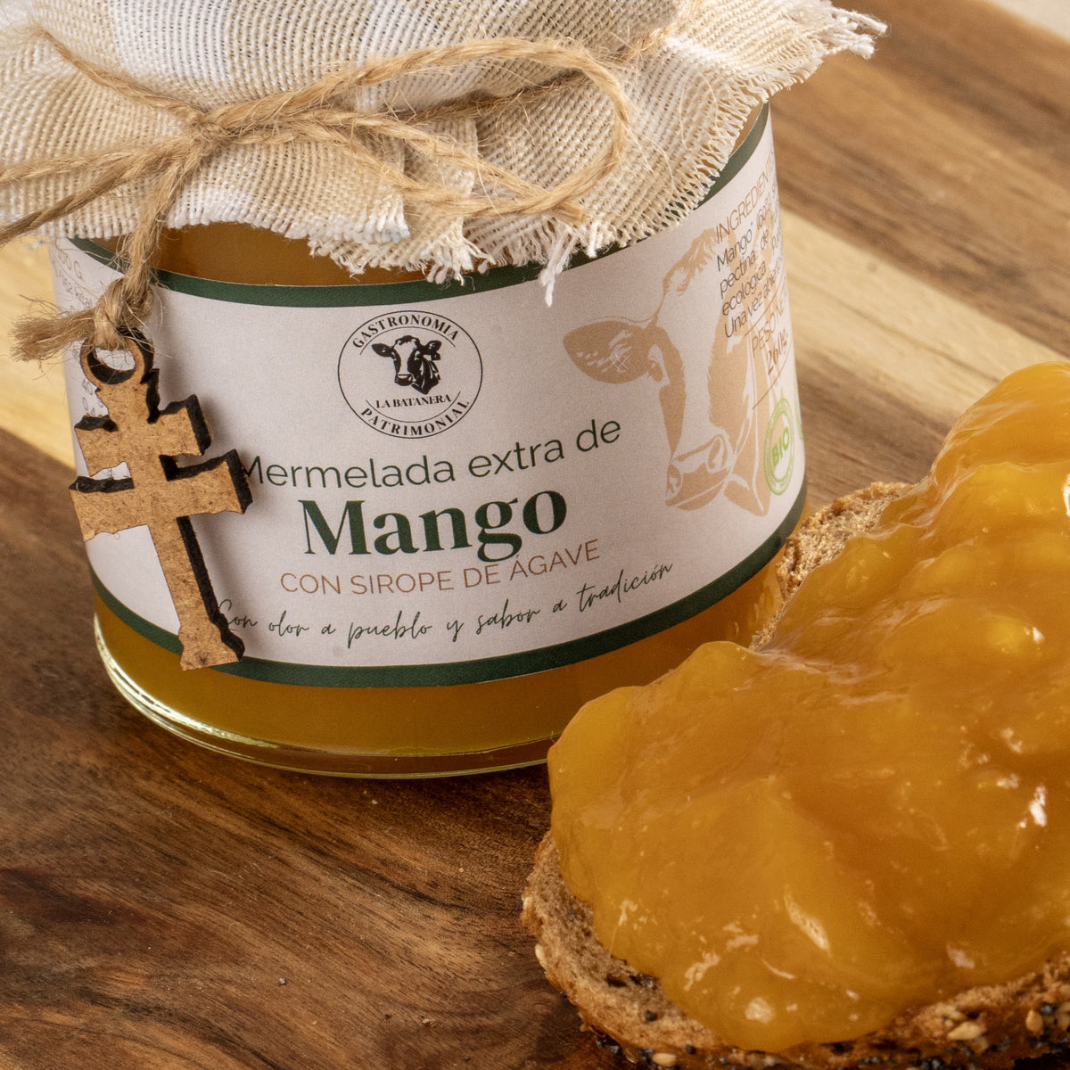Mermelada de mango ecológica