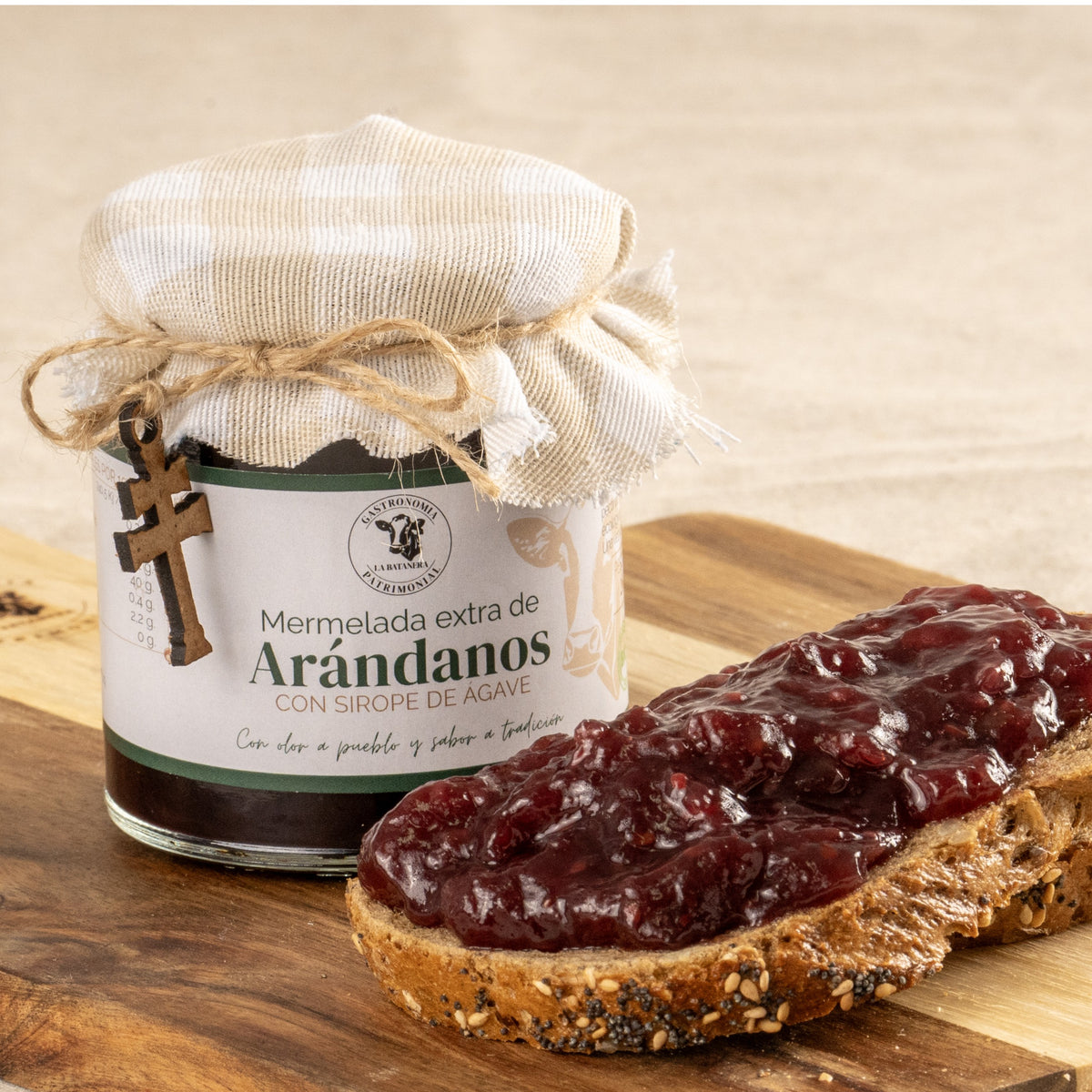 Mermelada de arándanos ecológica
