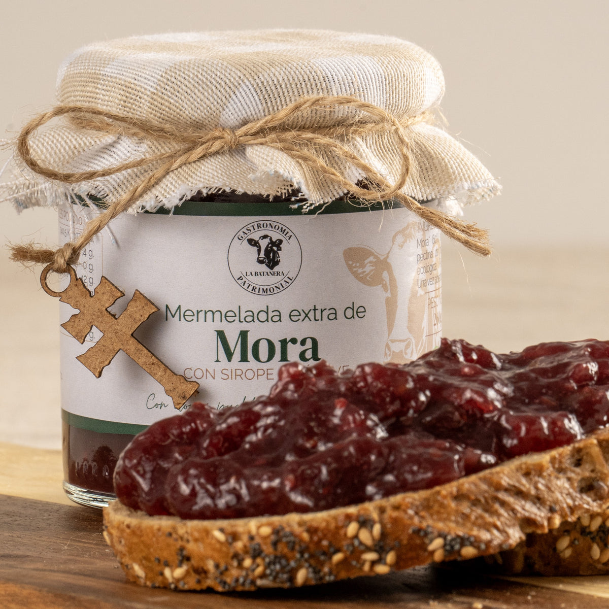 Mermelada de mora ecológica