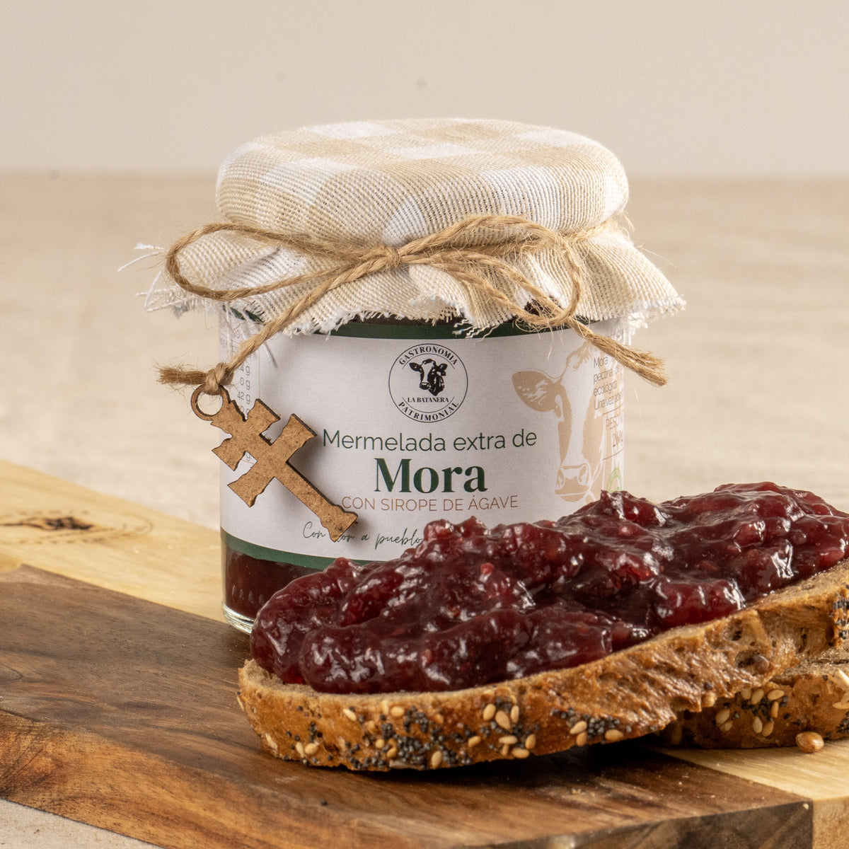 Mermelada de mora ecológica