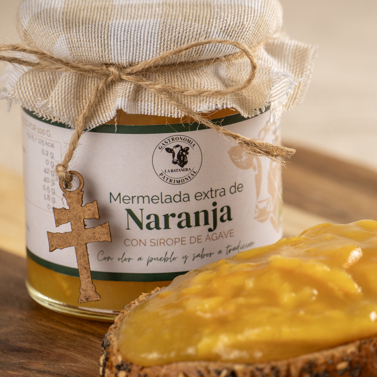 Mermelada de naranja ecológica