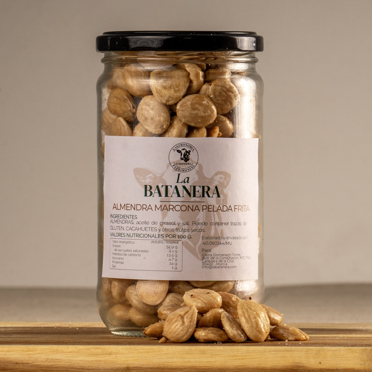 Almendra marcona pelada frita 300g