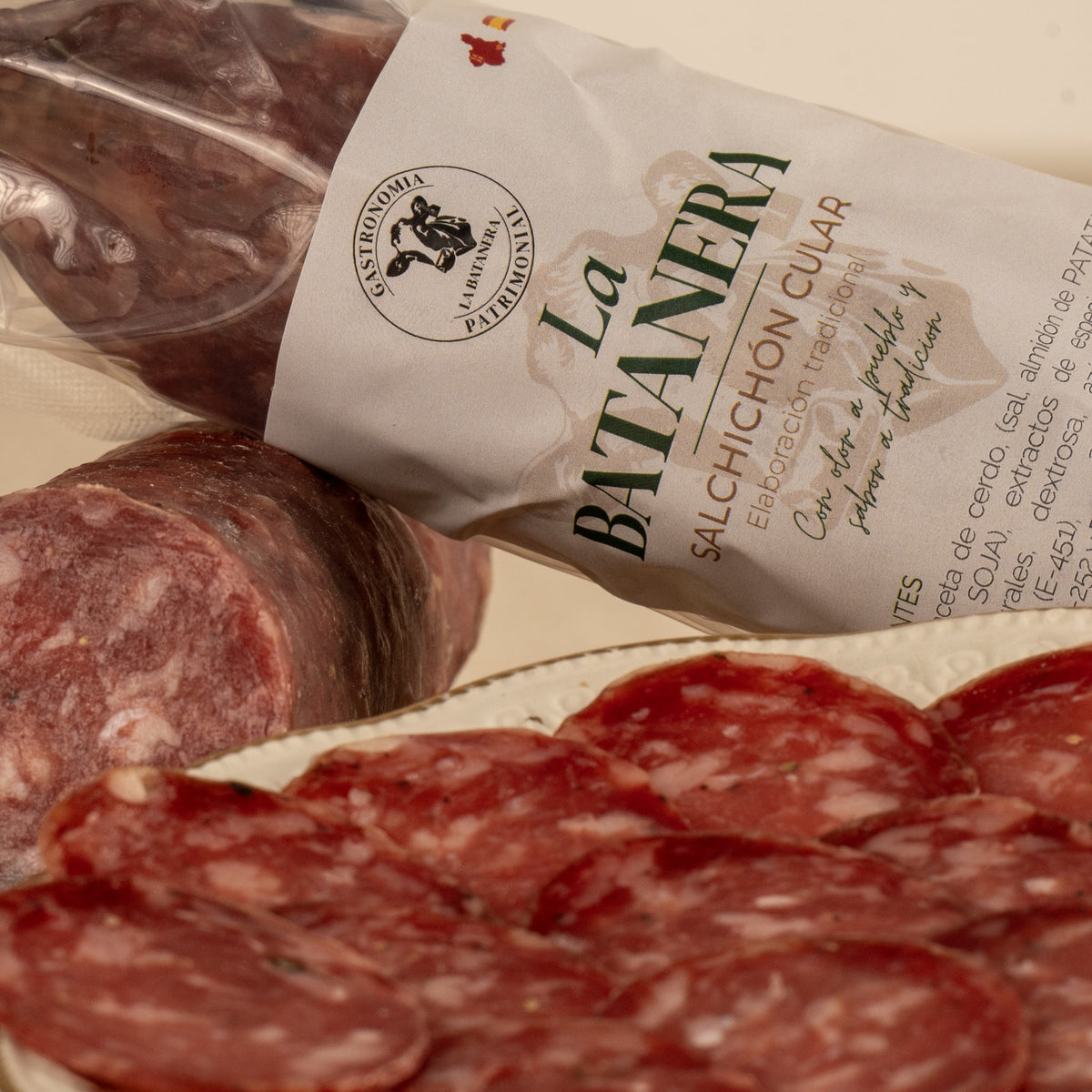 Pieza de salchichón de Chato Murciano 300/600g